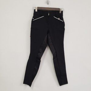 Black Ankle-Length Women's Pants